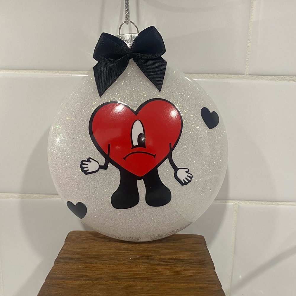 Bad bunny ornament!!